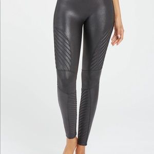 Feaux Leather Moto Leggings